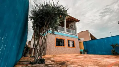 O edifício onde a estalagem está situado