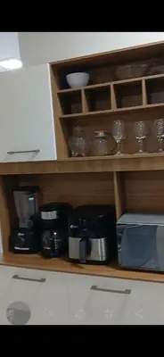 A cozinha ou kitchenette de Flat Brasil tropical Belíssimo 905