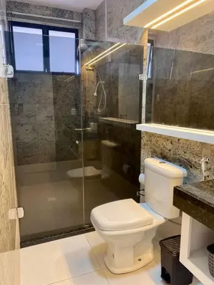 A planta de Beira Mar Apto 205