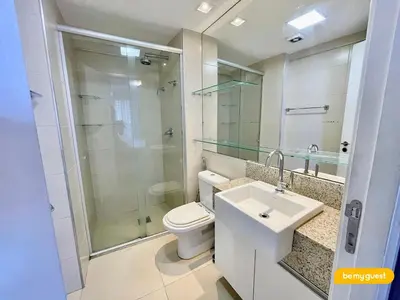 Uma casa de banho em Landscape melhores apartamentos da Beira Mar