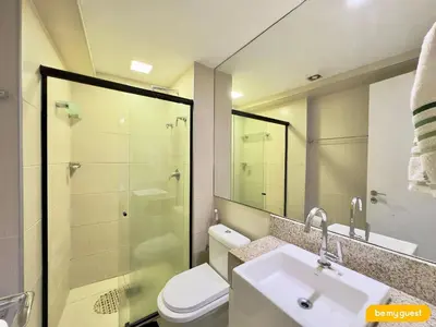 Uma casa de banho em Landscape melhores apartamentos da Beira Mar
