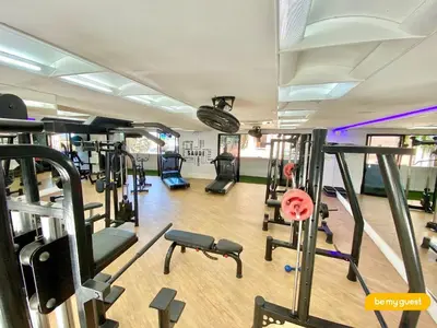O centro de fitness e/ou as comodidades de fitness de Landscape melhores apartamentos da Beira Mar