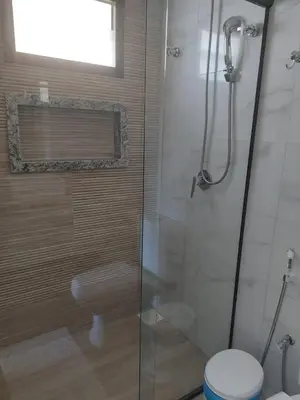 Uma casa de banho em Flecheiras