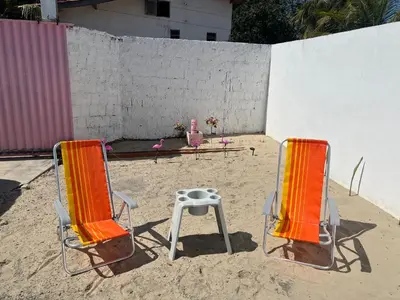 A planta de La casita Rosa