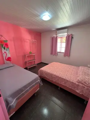 A planta de La casita Rosa