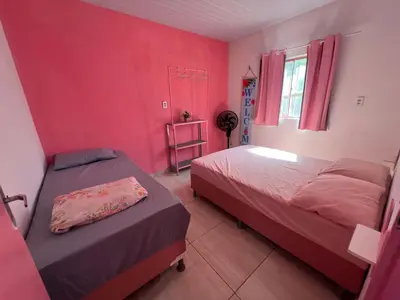 A planta de La casita Rosa
