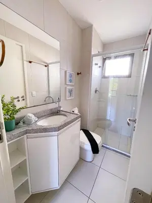Uma casa de banho em Vg Sun Cumbuco condomínio completo