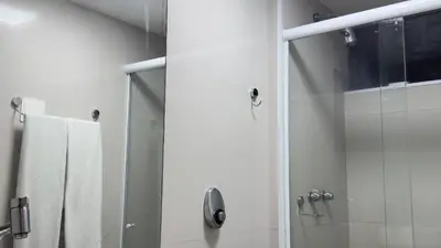 Uma casa de banho em Iracema Residence Frente Mar by Escala Imóveis