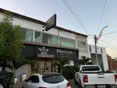 O edifício onde o hotel está situado