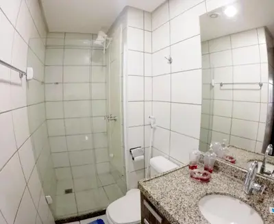 Uma casa de banho em Beach Class by Solemar