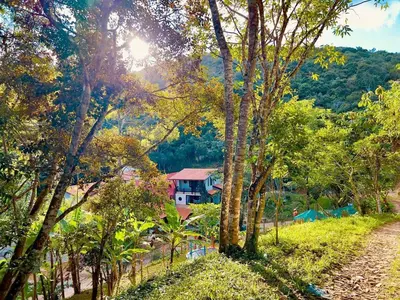 Paisagem natural perto das estalagens