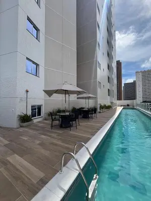 A piscina em ou perto de Acquarius residence estrutura de nova construção situada na praia de Iracema