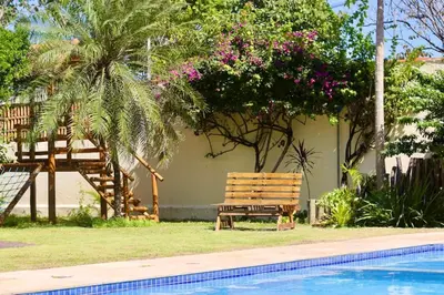 A piscina em ou perto de Hotel Villa Roma Beach Cumbuco