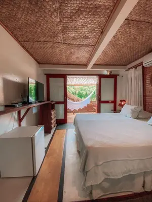 Uma cama ou camas num quarto em Hotel Zapata