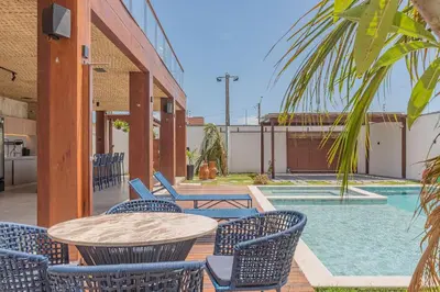 A piscina em ou perto de Casa Guerreiro - Elegância no Cumbuco by Carpediem