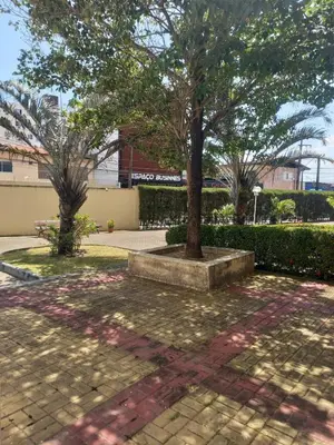 O edifício onde o apartamento está situado