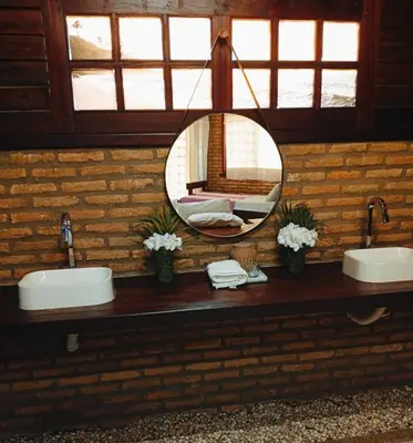 Uma casa de banho em Casa Barra Nova
