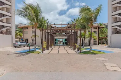A planta de Beach Living #E501 - Apto Vista Mar por Carpediem