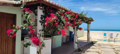 Uma vista do mar geral ou uma vista do mar a partir da casa de férias