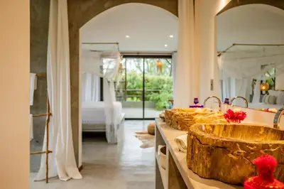 A planta de Casa'Lex - Aluguel de suites