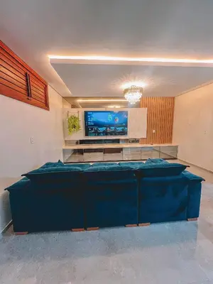 Uma televisão e/ou sistema de entretenimento em Aconchego do João - praia do Preá