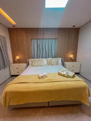 Uma cama ou camas num quarto em Aconchego do João - praia do Preá