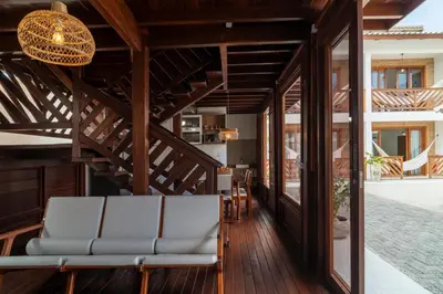 Uma varanda ou terraço em Villa do Ze
