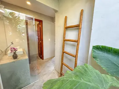 Uma casa de banho em Casa Devagar Icaraizinho