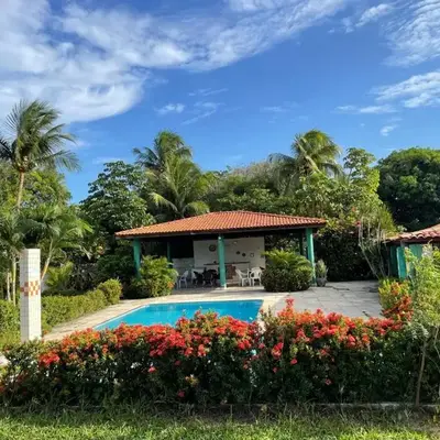 Casa pôr do sol