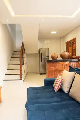 A cozinha ou kitchenette de Casa Iparaí - Chácara de águas cristalina