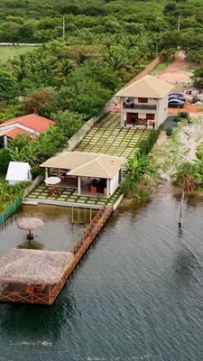 Paisagem natural perto da casa de férias
