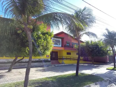 O edifício onde a estalagem está situado