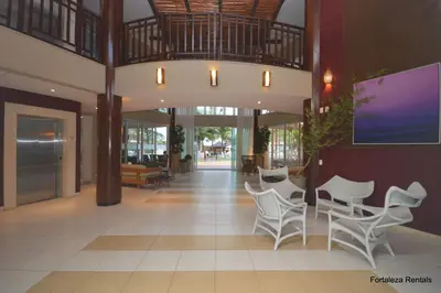 A planta de Beach Living Apartment