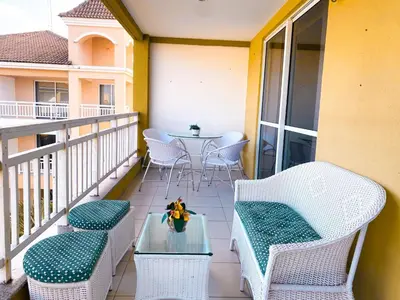 Uma varanda ou terraço em Planet Pé na Areia PDD