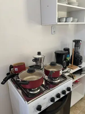 A cozinha ou kitchenette de Refúgio da Major