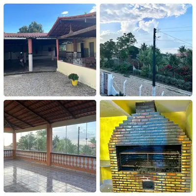 O edifício onde a casa de férias está situado