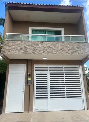 O edifício onde a casa de férias está situado