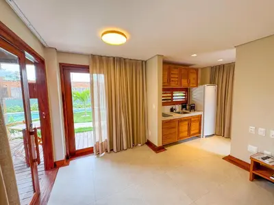 A cozinha ou kitchenette de Villa Maracujá