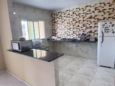 A cozinha ou kitchenette de Apartamento em Mundaú