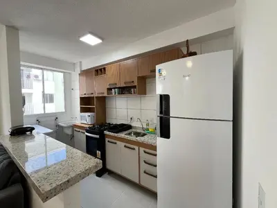 A cozinha ou kitchenette de Mirante Clube - Praia do Futuro II