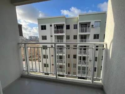 Uma varanda ou terraço em Mirante Clube - Praia do Futuro II