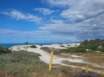 Paisagem natural perto da casa de férias