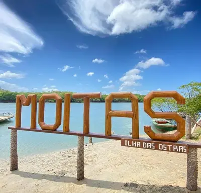 Paisagem natural perto da casa de férias
