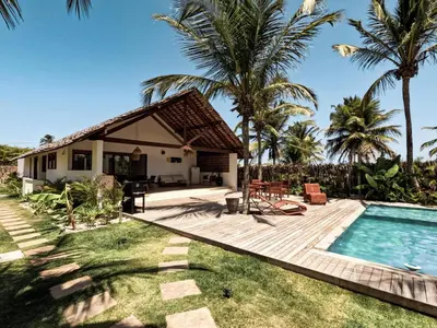 A piscina em ou perto de Casa Aracati Preá