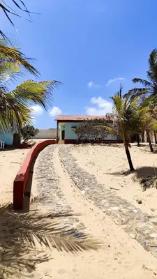 Paisagem natural perto da casa de hóspedes