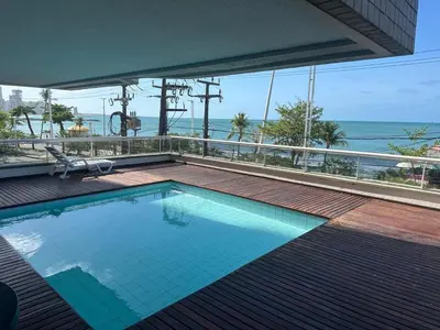 A piscina em ou perto de Villa Costeira Flat