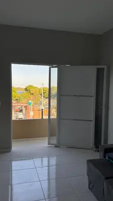 Uma varanda ou terraço em Mirante Paraíso Residencial