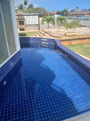 A piscina em ou perto de Uma quadra do mar de Cumbuco - Ceara