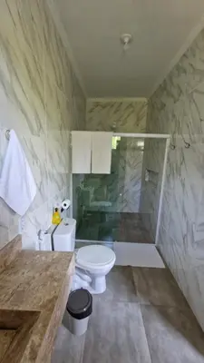 Uma casa de banho em La Consta