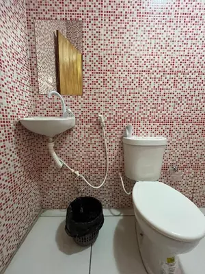 Uma casa de banho em Pousada Estilo Brasil